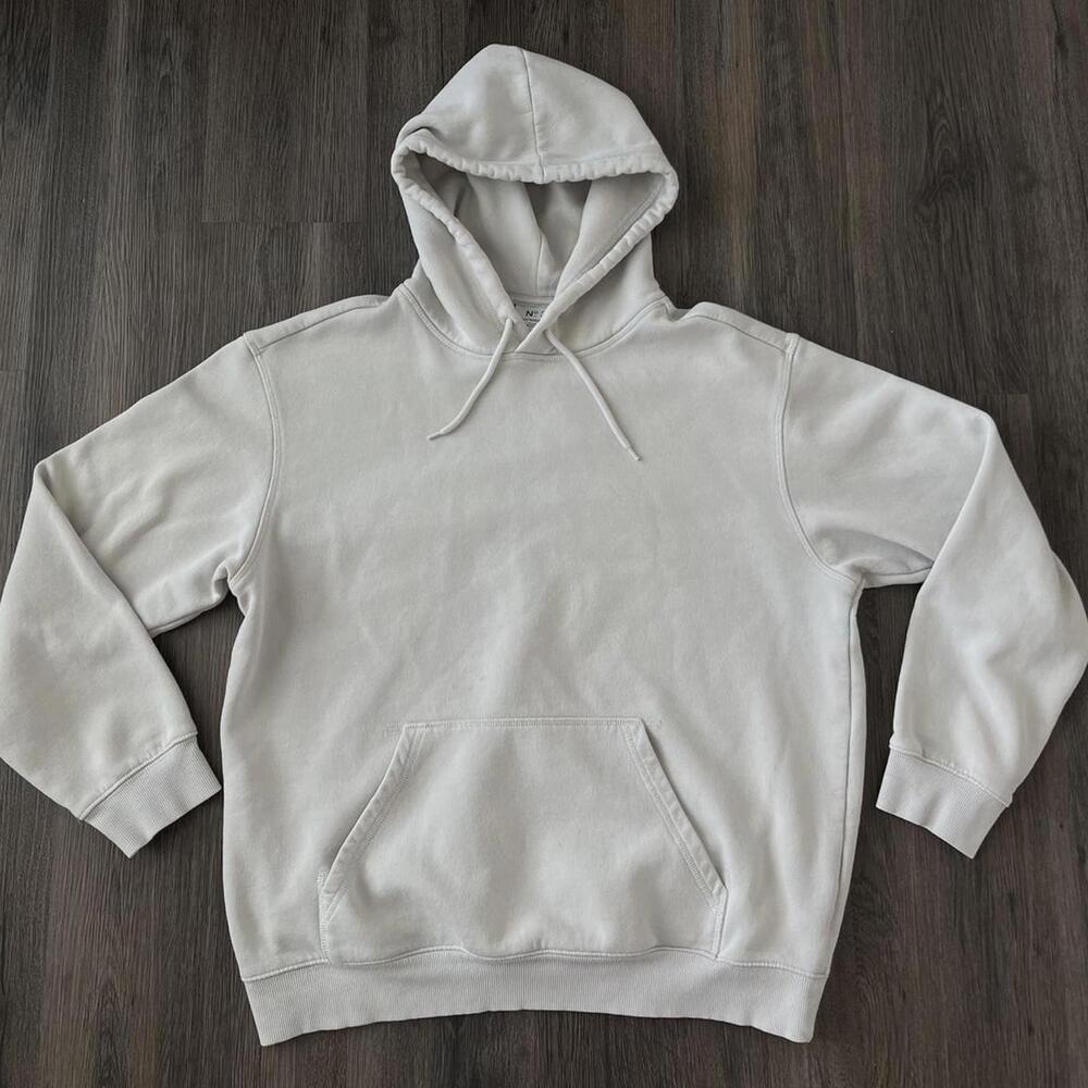 H&M bone colored hoodie